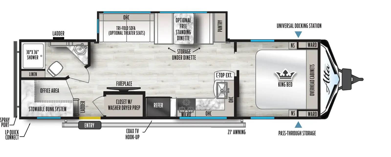 3100KXT Floorplan Image